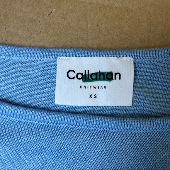 Callahan Blue One Shoulder Knit Top - Picture 6 of 7